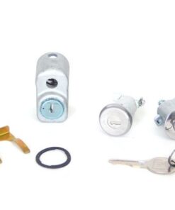 LK-402 Alarm, opbergruimte achter en slot voor reservewiel (met gelijke sleutels) 70-73