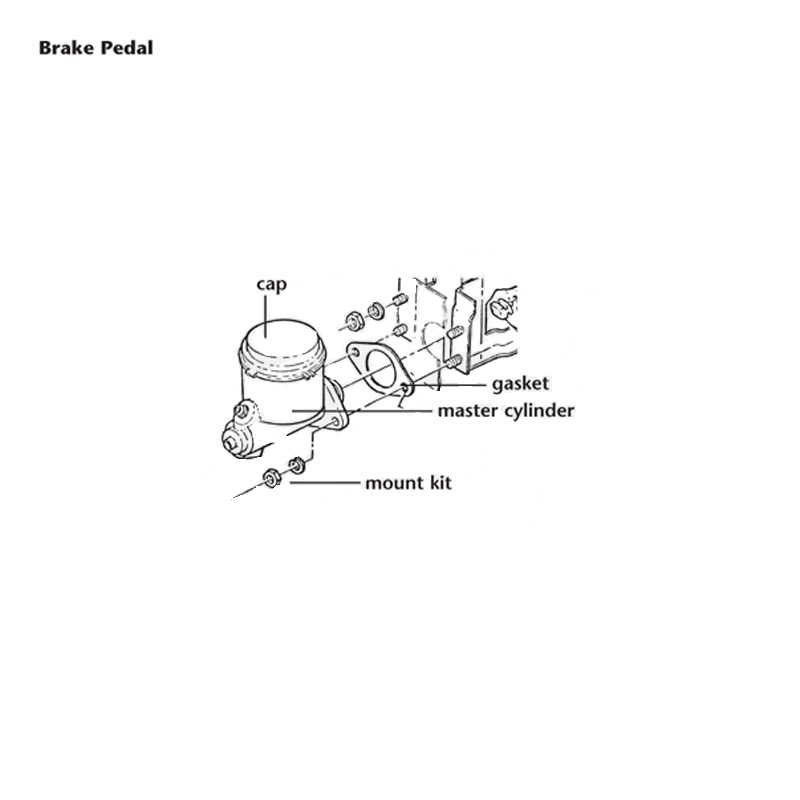 681-26 Rempedaal veer bus 67-96 - Afbeelding 3