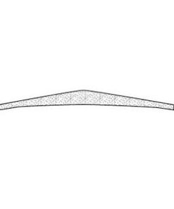 447-78 L88 of ZR1 radiateursteun voor luchtklep kap 69-72