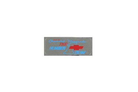 476-31 427/454 Sticker klepdeksel - Tonawanda #1 67-70
