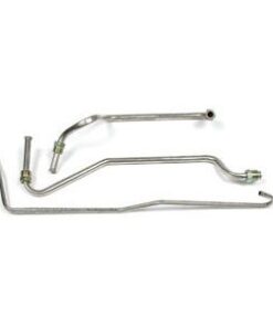 491-01S 300 & 350 pk brandstofpomp naar carburateurleiding (roestvrij) 68-69