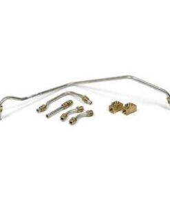 491-03S  427/400 & 435 Brandstofpomp naar carburateurleiding set (roestvrij) 68-69