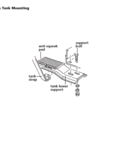 Alternative view of 492-50 Anti-vibratie voor onder benzinetanks per 2 stuks 63-82