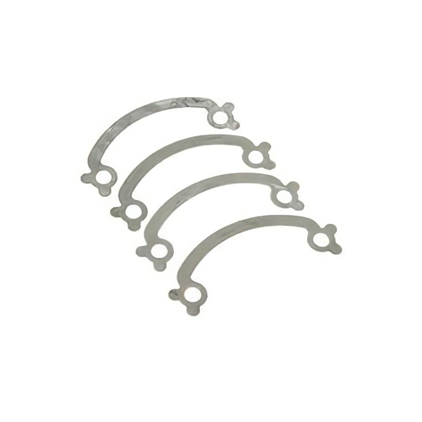 488-62 Borgplaat set voor bouten 396/427/454 RVS 65-74