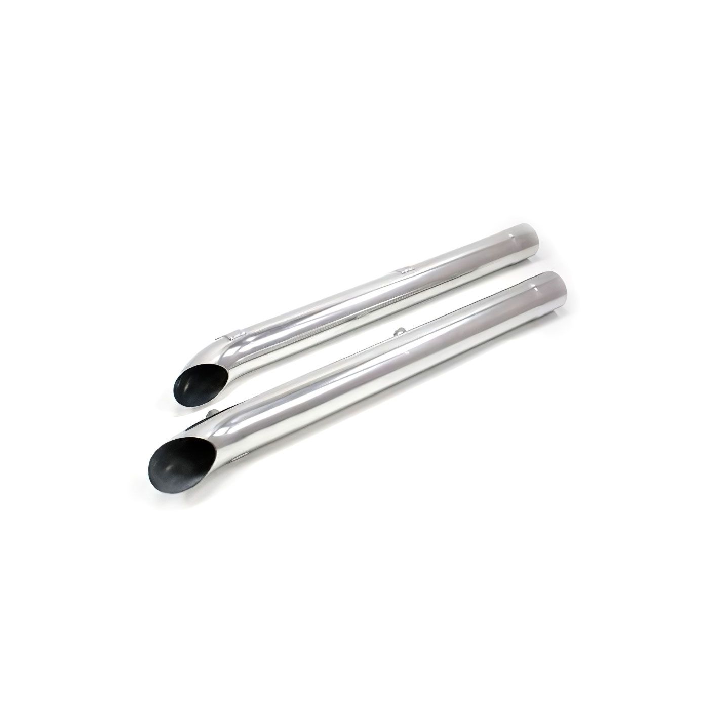 EX-2373 Doug's Headers zijmontage uitlaatbuis - metallic keramische coating 65-74
