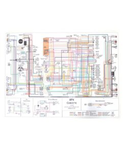 E-1306-76 Kleuren bedradingsschema (11 x 17) 76