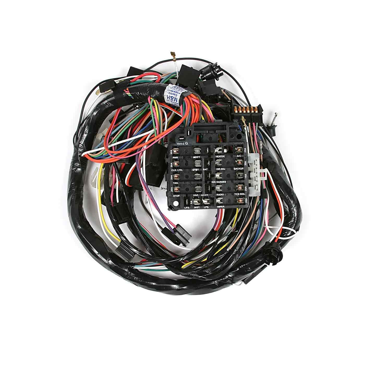 451-150 Dash-hoofdbedrading met zekeringkast (1e ontwerp) voor handschakelbak 77E