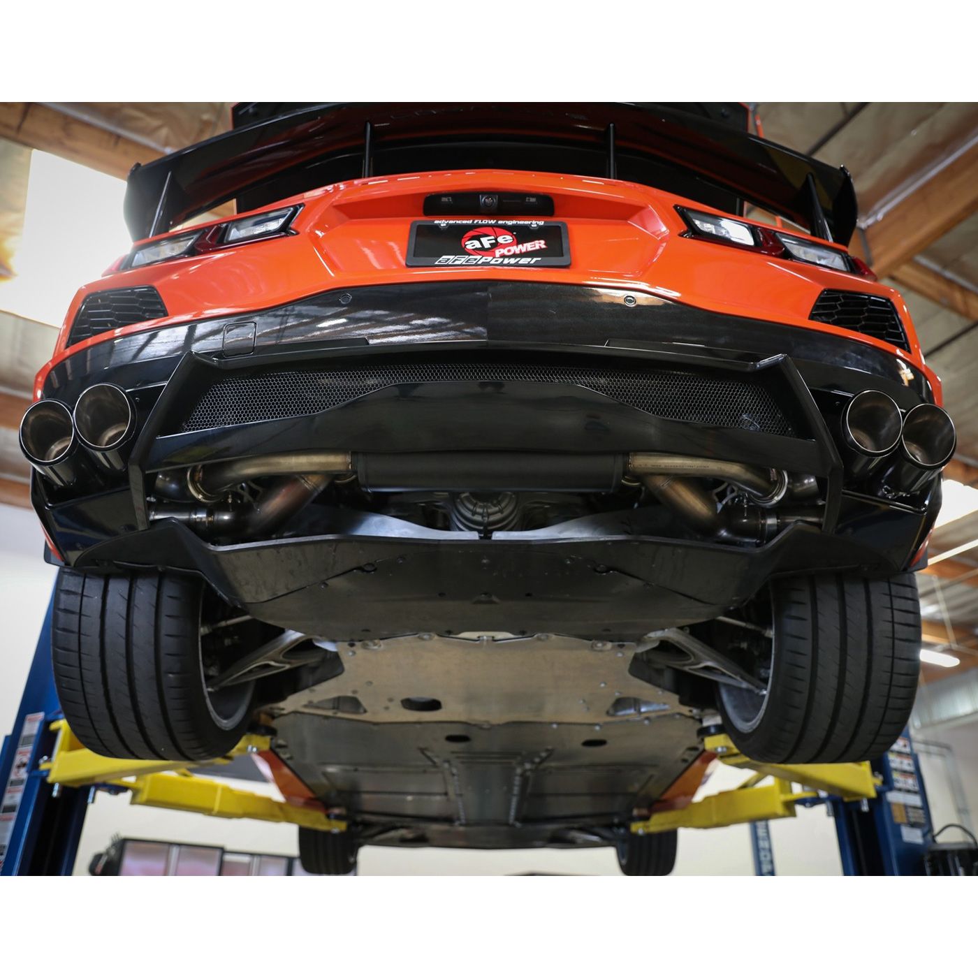 EX-2340 aFe MACH Force-XP Stainless Steel Cat-Back Exhaust System w/Black Tips 20-22 - Afbeelding 5
