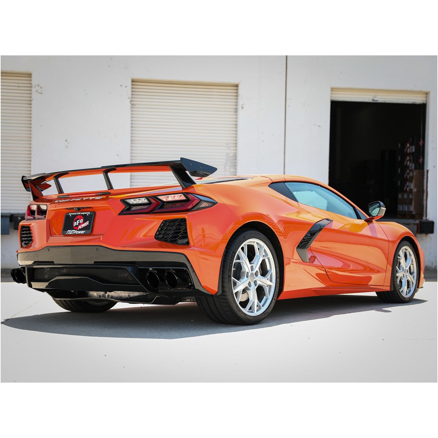 EX-2340 aFe MACH Force-XP Stainless Steel Cat-Back Exhaust System w/Black Tips 20-22 - Afbeelding 4