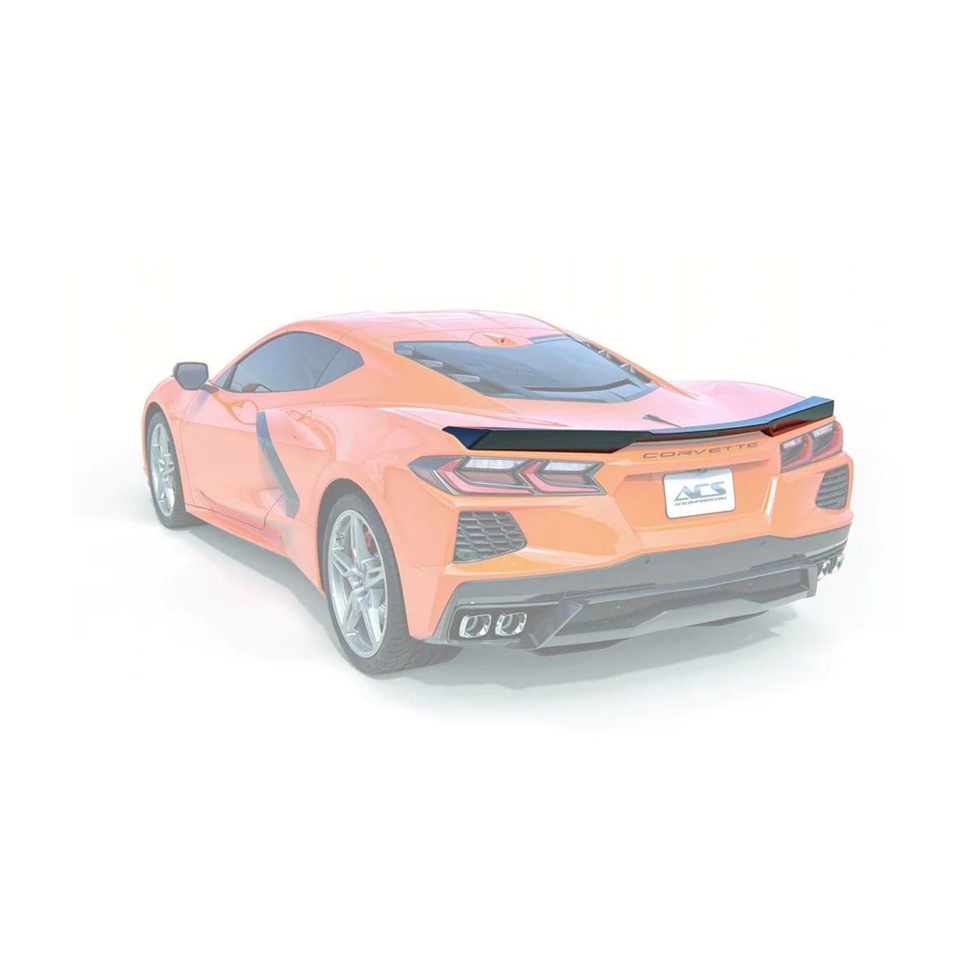 F-814 ACS Speedtail Rear Spoiler (Carbon Flash) 20-22 - Afbeelding 10