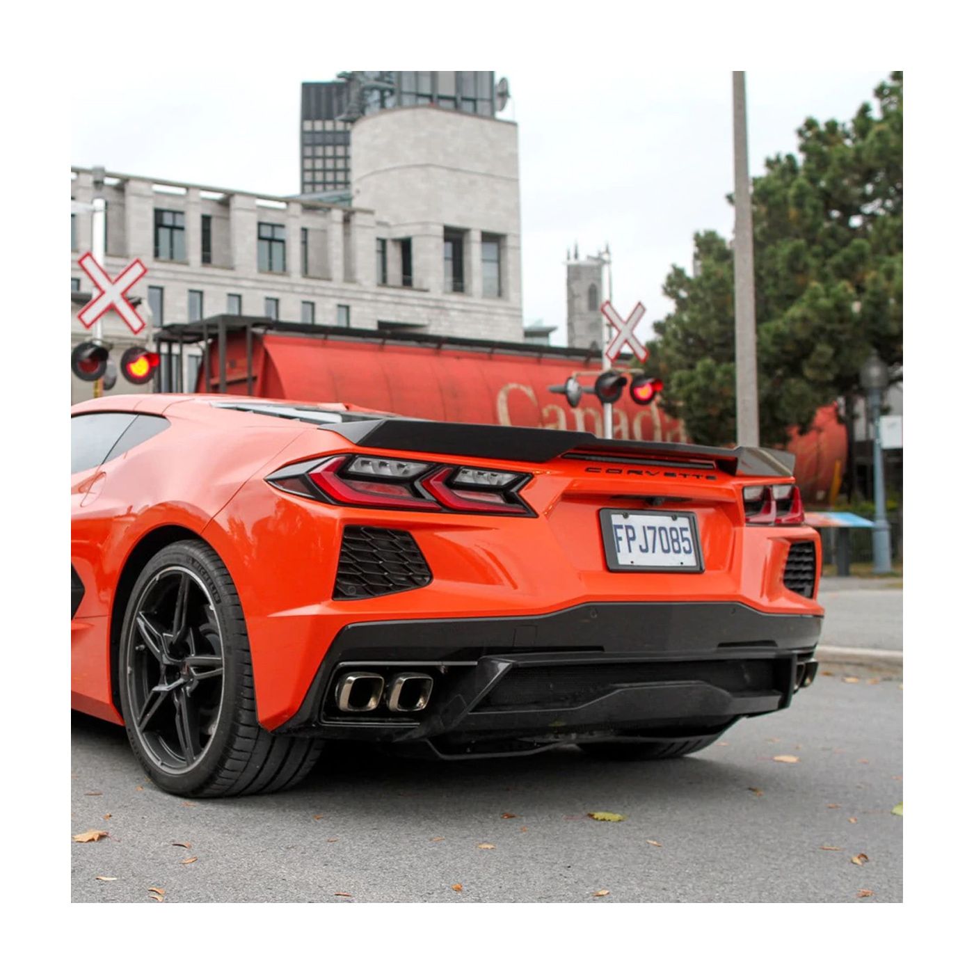 F-814 ACS Speedtail Rear Spoiler (Carbon Flash) 20-22 - Afbeelding 5