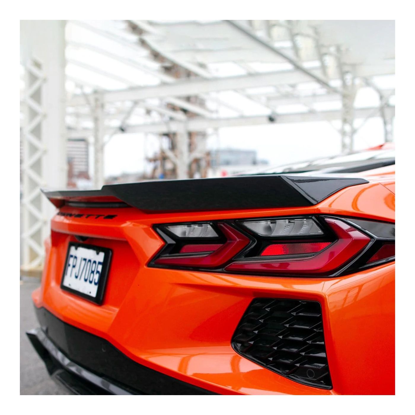 F-814 ACS Speedtail Rear Spoiler (Carbon Flash) 20-22 - Afbeelding 6