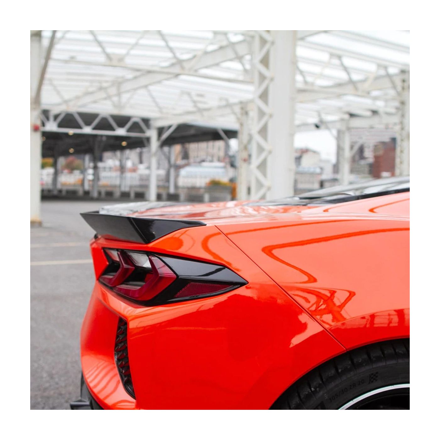 F-814 ACS Speedtail Rear Spoiler (Carbon Flash) 20-22 - Afbeelding 7