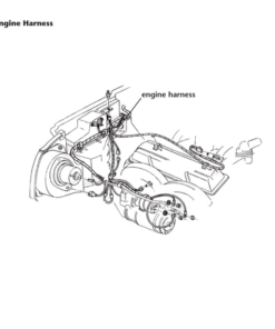 Alternative view of 451-214  350 Handgeschakelde Motor kabelboom 74