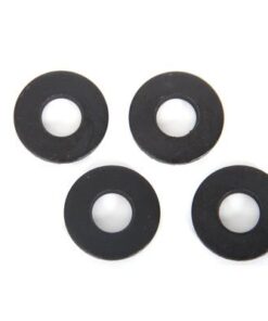 BU-525 Bumpersteun & 73-79 radiateursteun gekartelde ringen (4 stuks) 68-82