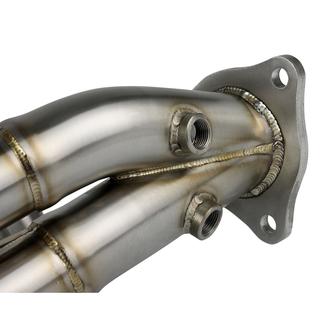 EX-2320 aFe Twisted Steel Stainless Shorty Headers (Brushed Finish) 20-23 - Afbeelding 8