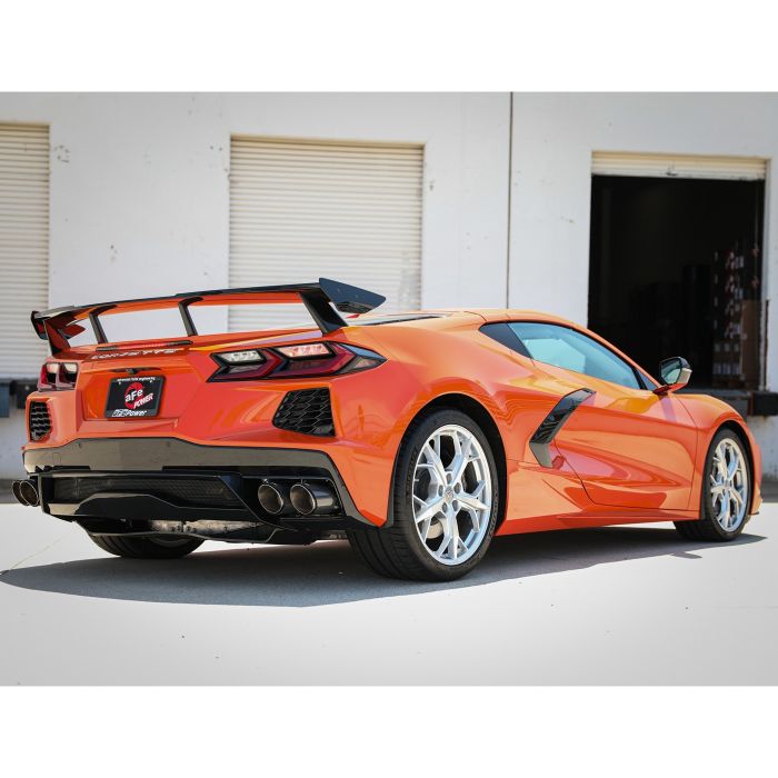 EX-2341 aFe MACH Force-XP Stainless Steel Cat-Back Exhaust System w/Carbon Fiber Tips 20-23 - Afbeelding 4