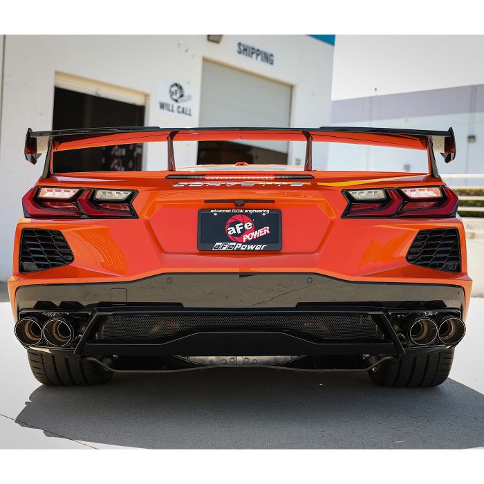 EX-2341 aFe MACH Force-XP Stainless Steel Cat-Back Exhaust System w/Carbon Fiber Tips 20-23 - Afbeelding 5
