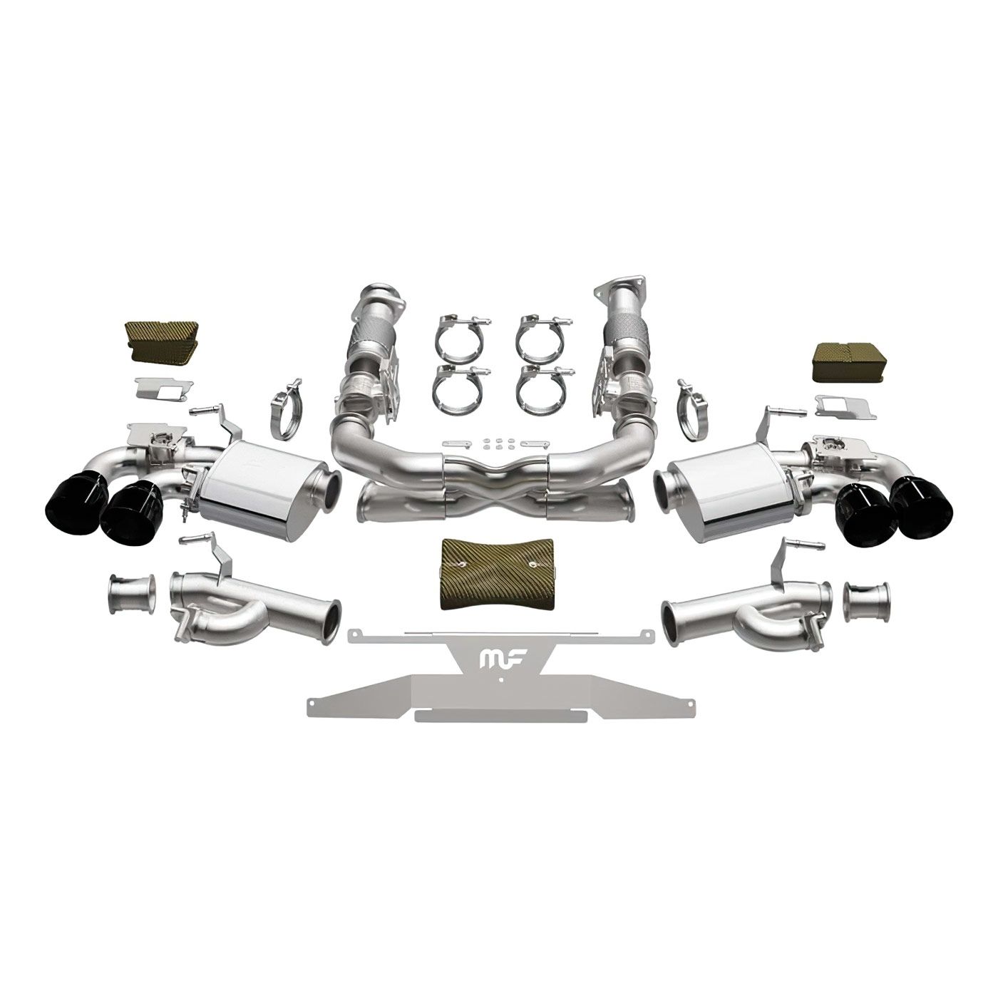 EX-2380 MagnaFlow XMOD Series Cat-Back Performance Exhaust System w/Black Chrome Tips 20-23