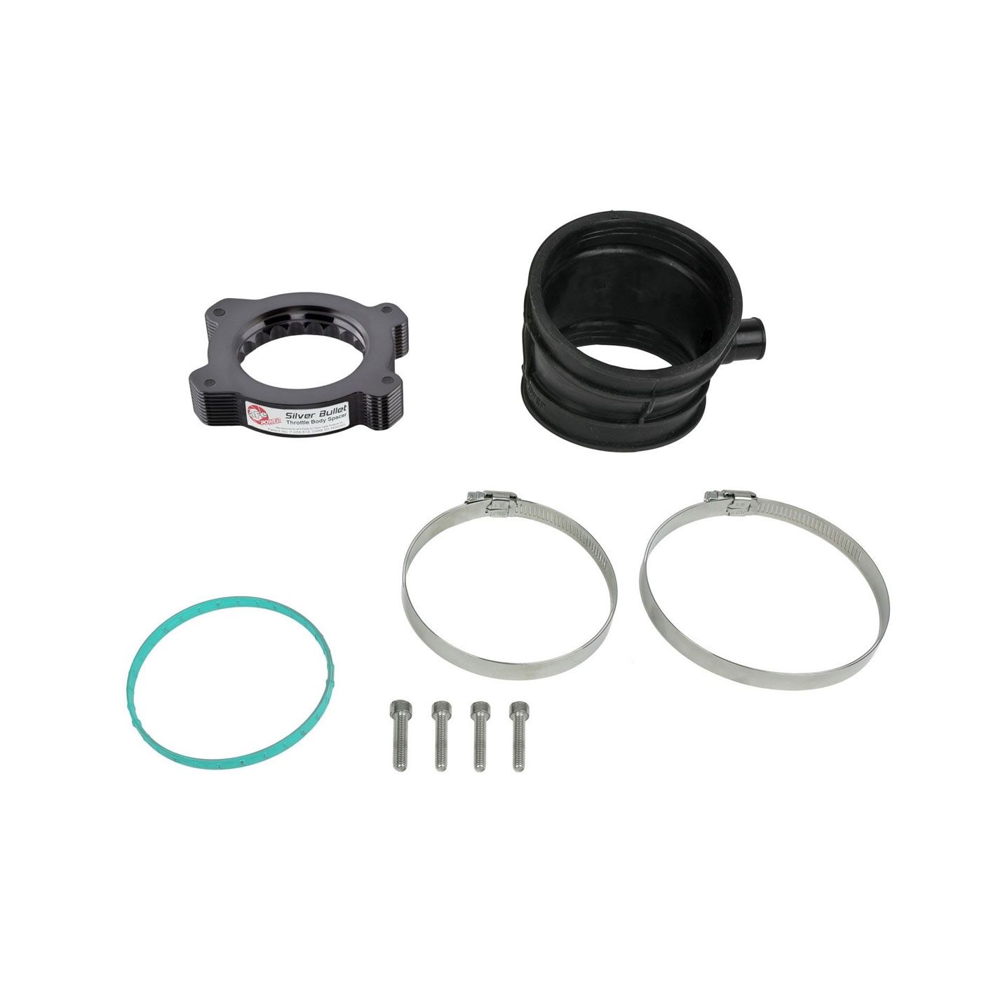 PM-934 aFe Intake Silver Bullet Throttle Body Spacer (Black) 20-24 - Afbeelding 8