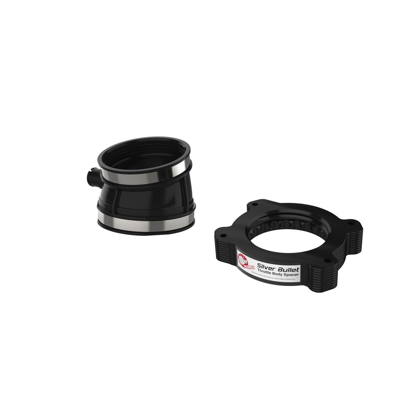 PM-934 aFe Intake Silver Bullet Throttle Body Spacer (Black) 20-24 - Afbeelding 4