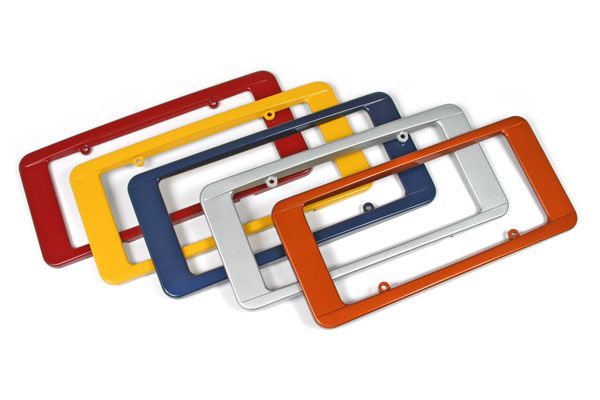 Altec gekleurd kentekenplaatframe achter 05-13 - Afbeelding 2