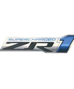 X-2653 ZR1 Corvette voorembleem metalen bord