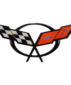 X-2655  C5 Corvette neus embleem metalen bord