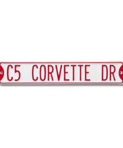 X-2688  C5 CORVETTE dokter straatnaambord