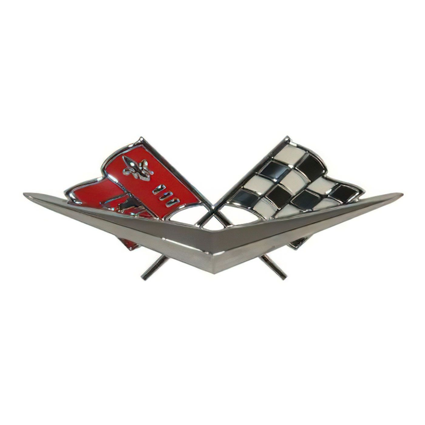 X-2706 C1 Corvette neus embleem metalen bord 61