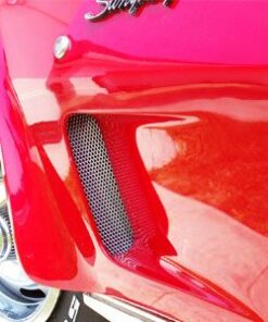 X-3116 Zijspatbordgrille set (heldere afwerking, klein patroon) 73-79