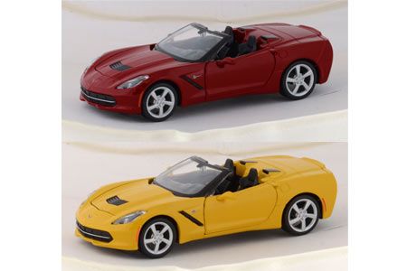 X-3238 1:24e 2014 Corvette Stingray Convertible gegoten - Afbeelding 2