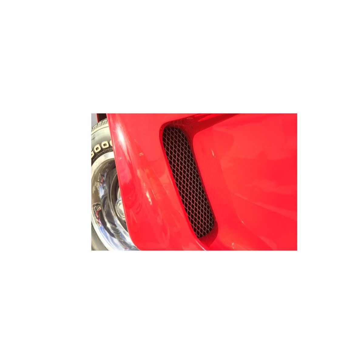 X-3866 Grille-set voor zijspatborden (groot patroon met heldere afwerking) 73-79 - Afbeelding 3