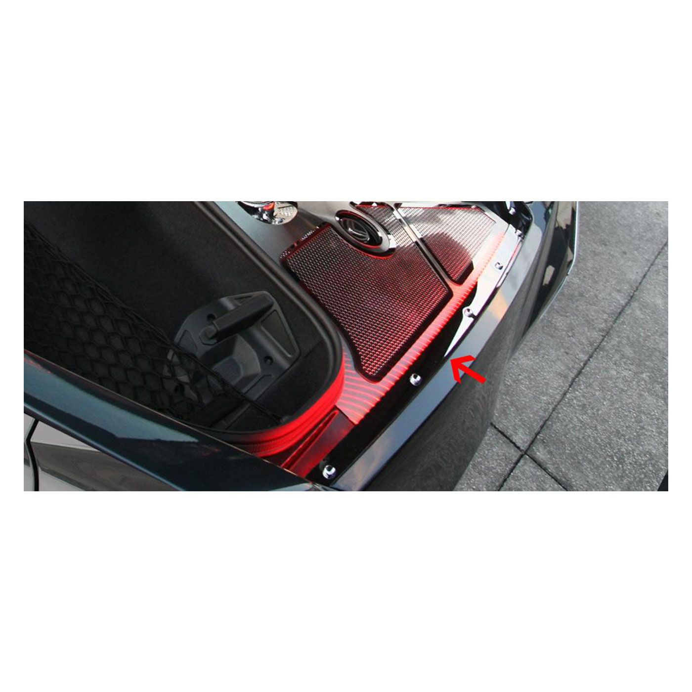 X-4508 Polished Stainless Fender Caps 20-23 - Afbeelding 2