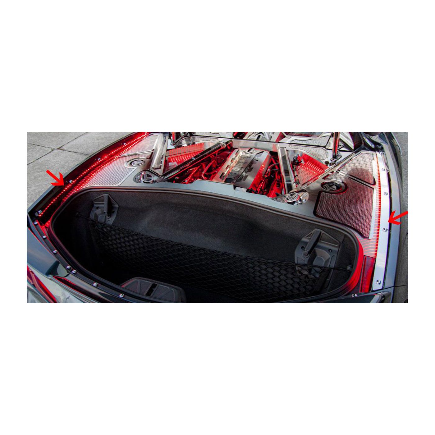 X-4508 Polished Stainless Fender Caps 20-23 - Afbeelding 5