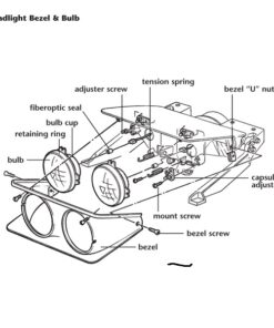 Alternative view of 455-16A U-moeren koplampomlijsting 68-82