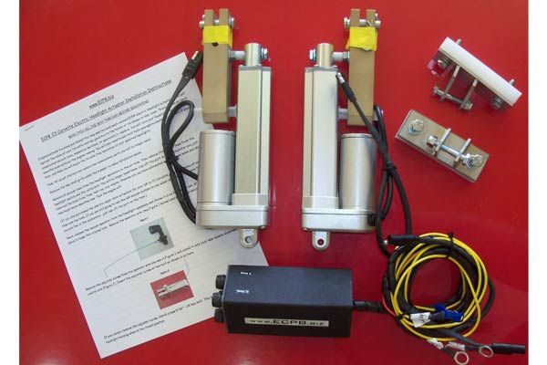 HDL-367 Ombouwset elektrische koplampen 68-72