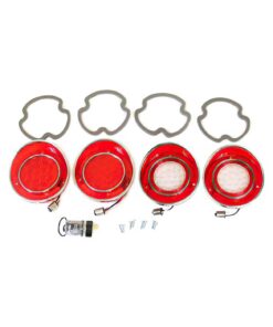 454-97B LED achterlicht & achteruitrijlamp lens & pakking set 69-73