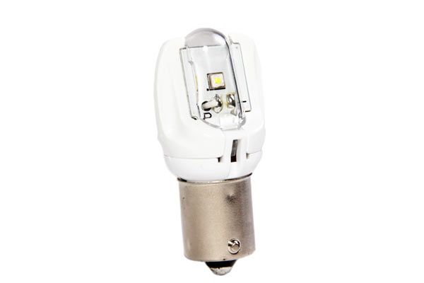 L-608 Exterieur Gloeilamp # 1156 LED Gloeilamp - Wit (2 Watt - Super Bright) - Afbeelding 3