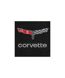 Alternative view of I-3245 Lloyd Ultimat vloermatten met kruisvlag & CORVETTE 80-82