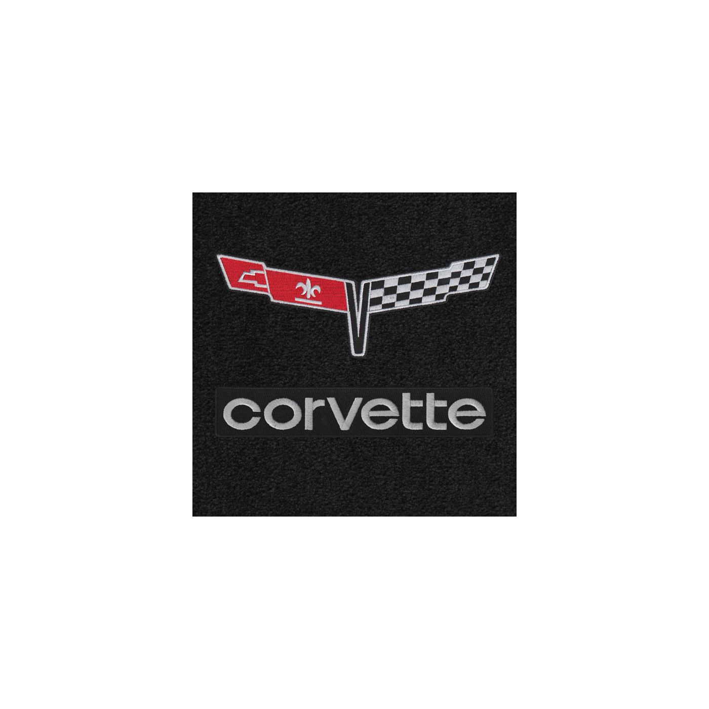 I-3245 Lloyd Ultimat vloermatten met kruisvlag & CORVETTE 80-82 - Afbeelding 2