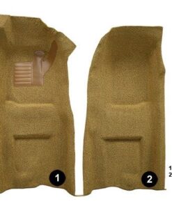 Alternative view of 405-35A Tapijt set voor met 4-spd 80/20 (lusontwerp) 68-69