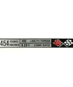 MF-355  454 Gegevensplaatje console 73-74