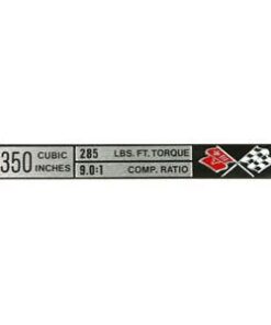 MF-356 Gegevensplaatje L82-console 74