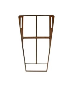 408-36D Hout inleg schakelconsole zonder airco 70-71