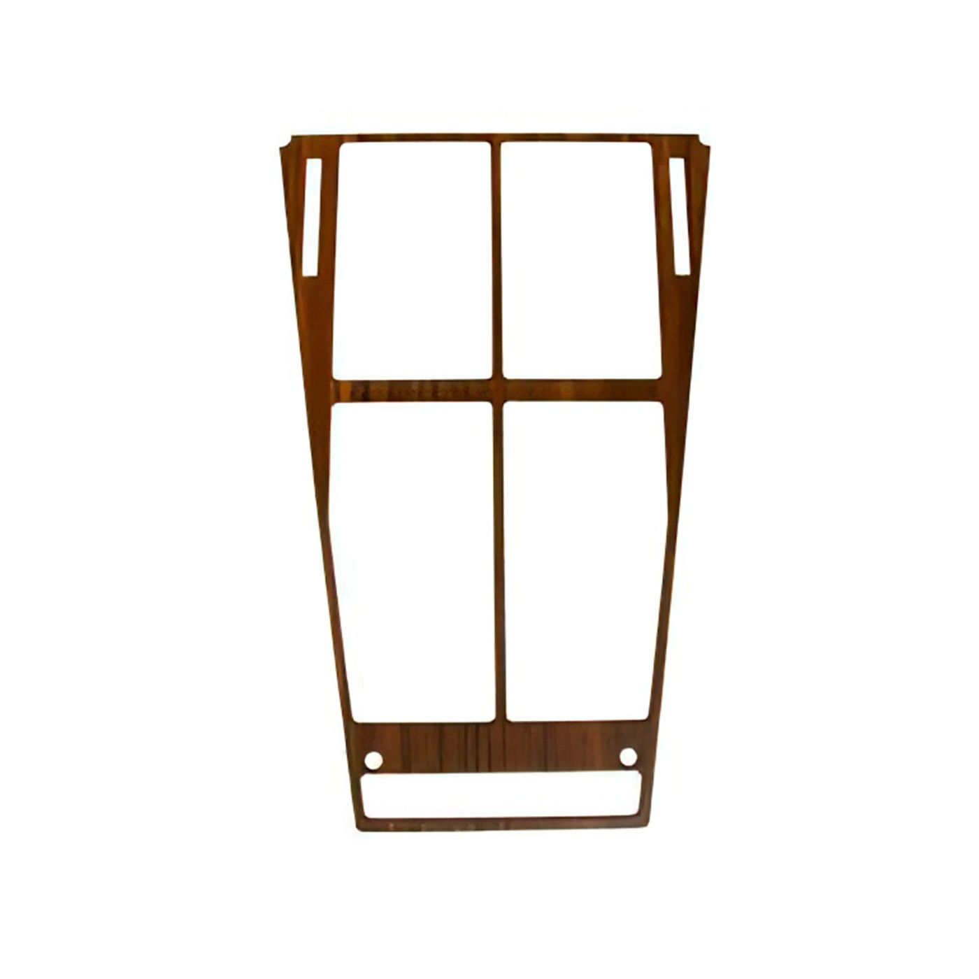 408-36F Hout inleg schakelconsole zonder airco 72-76
