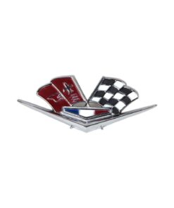T-521 Side Cross Vlag Embleem (Repro - Rode Vlaggen) 63L-66
