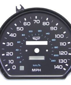 413-51B 140 mph snelheidsmeter voorplaat 78-82