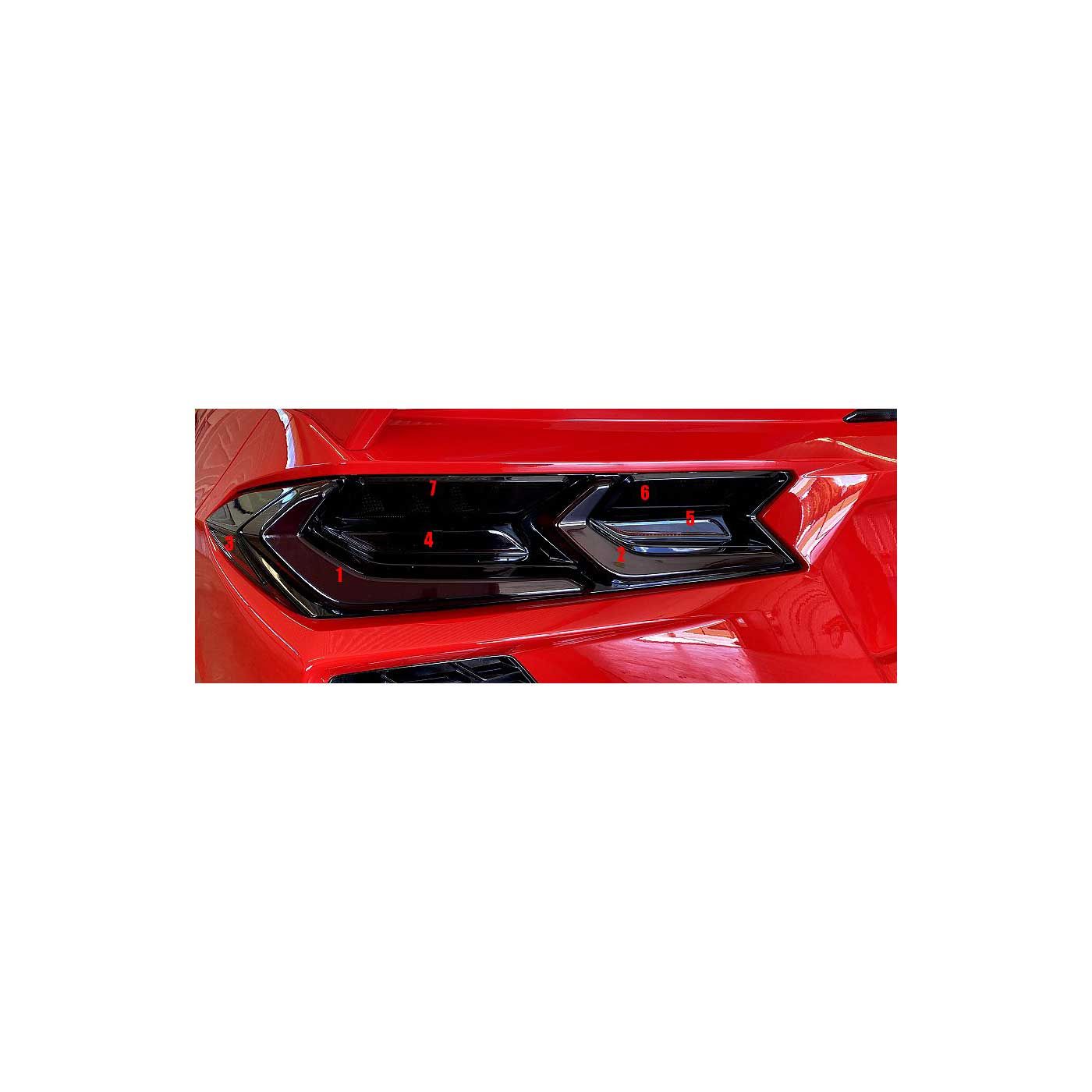X-4491 Achterlicht gegoten acryl verduisteringslens pakket 20-23 - Afbeelding 6