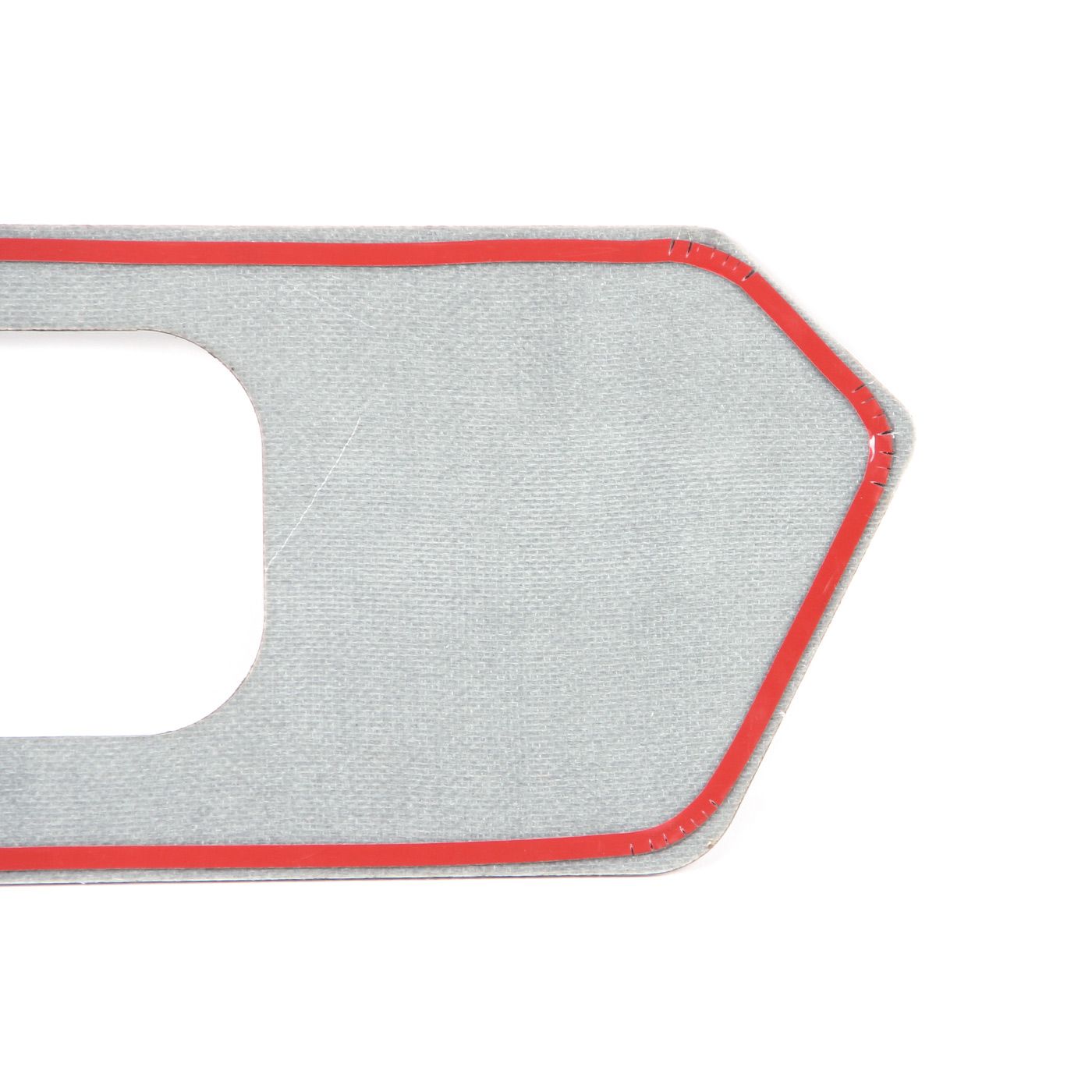 X-4499 Tag Back-afwerkingsplaat - koolstofvezel met gepolijste roestvrijstalen afwerking 20-23 - Afbeelding 5